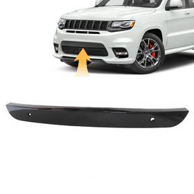 6jw97dx8ab For 2017 2018 2019 2020 2021 Jeep Grand Cherokee Front Bumper Fascia Applique Us