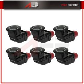 Ap82552001y 6pcs Fits Honda Odyssey 3.5l 05-09 Rear Parking Distance Backup Assist Sensor