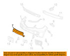 71102stka01 Filler Honda Front Oem Rdx Bumper-center Acura 10-12