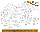 71150tbaa00 Honda Oem Civic Front Bumper Grille Support