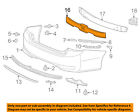 71570t3va00 Honda Oem Accord Impact Absorber Bar
