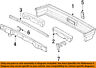 71575sh4a01 Honda Oem Civic Bumper Impact Absorber Bar Left