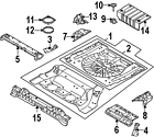 74532-ca000 Nissan 74532ca000 Genuine Oem