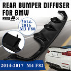 74azy003711506586819 Vevor Black Bmw Rear Diffuser Lip Performance Style 891783536189