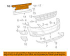 7b0807109 Volkswagen Vw Oem Routan Bumper Impact Absorber Bar