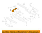 7l1z17810dptm Oem Ford Expedition Rear 07-14 Bumper-extension