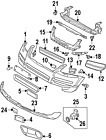 7l6807217aggru Original Genuine Volkswagen Cover Oem Bumper Factory