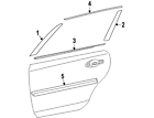 82812-3ta0b Nissan Genuine Oem Applique