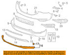 84109975 Gm Oem Acadia Front Bumper Deflector