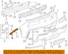 84144027 Gm Chevrolet Oem Corvette Rear Retainer Bracket Right