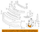 86568e6000 Hyundai Oem Sonata Front Bumper Duct Right