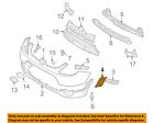 865773j020 Hyundai Oem Veracruz Front Cover Side Bracket Left