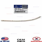 86584-3k710 865843k710 Hyundai Upper Moulding Right Front Bumper Chrome Genuine Sonata