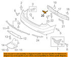 86641c2100 Hyundai Oem Rear Bumper-impact