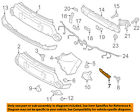 86653b2000 Kia Oem Soul Rear Bracket Left