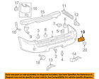 893410r050b1 Toyota Oem Front Bumper Grille Sensor