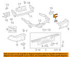 893480c011 Toyota Oem Tundra Front Sensor Retainer