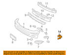 8934845010 Toyota Oem Sienna Front Sensor Retainer