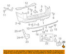 8934864030b1 Toyota Oem Rear Aid Reverse Sensor Retainer