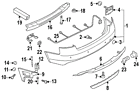 8k5-807-861 Audi Genuine Oem Center Support