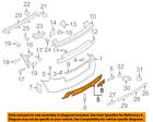 8p0807434e1rr Audi Oem Valance Panel