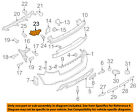 8p4807394a Audi Oem Rear Right