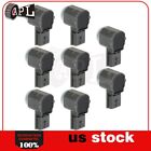 Ap82553301l 8pcs Car Backup Pdc Reverse Parking Sensor Fits 2016-2018 Nissan Titan Xd 5.0l