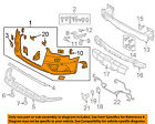 8v5807065hgru Audi Oem 15-16 A3-bumper
