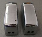902.505.033.95 912 Pair Genuine Horns Original 911 Used Porsche Chrome Rear Bumperettes