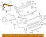95387174 Gm Chevrolet Oem Trax Rear Bracket Left