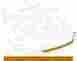 95963891 Gm Chevrolet Oem 11-15 Cruze Rear Bumper-insert Strip
