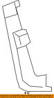 95963895 Gm Chevrolet Oem Cruze Rear Bracket Right