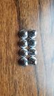 968458 Volvo Genuine License Plate Mounting Nut Chrome Acorn Metric Pack