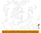 98750562500g2x Cushion Oem Rear Porsche Left Bumper-guard Boxster 05-08
