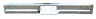 990-8064 Amd Falcon Ranchero Chrome Rear Bumper Brand New