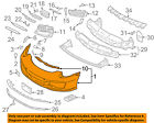 99150501353 Porsche Oem 2017 911-bumper