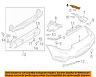 99150563600 Porsche Oem Rear Bracket Right
