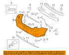 9s4z17k835baptm Ford Oem 09-11 Focus Rear