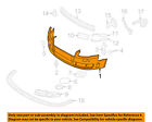 8e0807105dgru A4 07-09 Oem Audi Cover Quattro-bumper