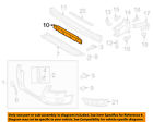 8k0807550a A4 Quattro Grille-energy Absorber Audi Bumper Oem Front 09-10