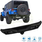 Aa122197-advisor-301r Rear Offroad Bumper Bracket Light Winch Plate For Jeep Wrangler