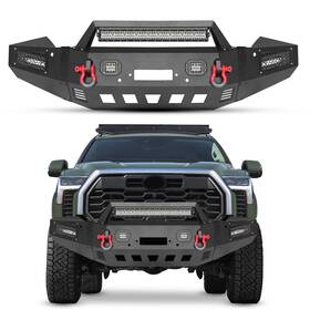 Qg-02hg-03 Aaiwa For 2022 2023 2024 Toyota Tundra Steel Front/rear Bumper With Winch Plate