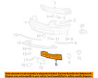 C2s25897 Absorber Jaguar Impact -type Foam 04-08 Bumper-bumper Oem