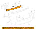 5217147070 Accessory Oem Parts Toyota Bumper