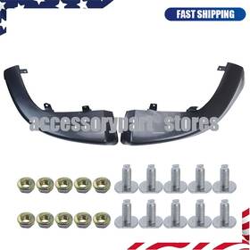 6512a163wa Accessorypart Front Left And Right Side Valance For Mitsubishi Lancer Primed 2008-2015 Set Of 2