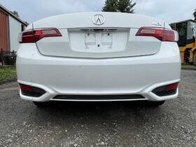04715tx6a50zz Acura 16-18 Ilx Rear Bumper Cover Without Parking Assist White Pc Nh788px 120k 47486