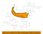 04711tk4a90zz Acura 09-11 Oem Tl-bumper Honda Cover