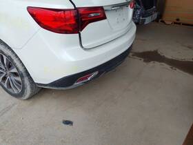 190-59248b Acura Rear Bumper Without Park Assist Fits 14-16 Mdx 1791485
