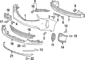 71104-tjb-a20 Acura Genuine Trim Bezel