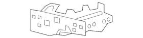 71150-ty2-a00zz Acura Genuine 2014-2020 Rlx - Extension R Front Bumper Beam